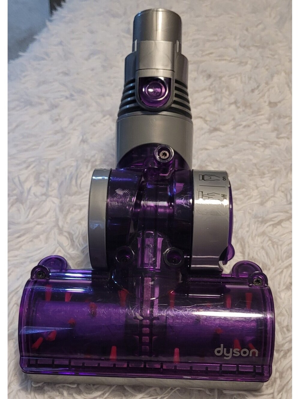 Genuine Dyson Mini Turbine Head X1 Purple Pet Hair Upholstery (DC07, DC11, DC14)